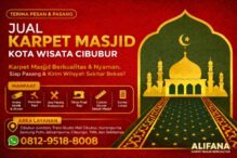Jual Karpet Masjid di Kota Wisata Cibubur Berkualitas & Harga Terbaik | Alifana
