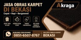 jasa obras karpet bekasi alifana