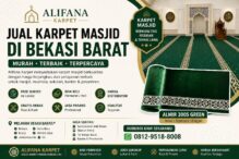 Jual Karpet Masjid di Bekasi Barat – Murah, Tebal, Bikin Jamaah Betah